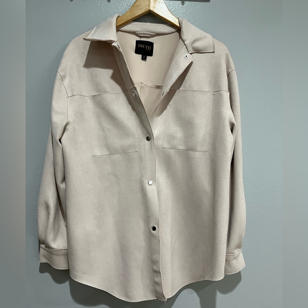 Blush pink jacket